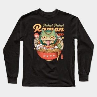 Pukei Pukei Ramen Vintage Long Sleeve T-Shirt